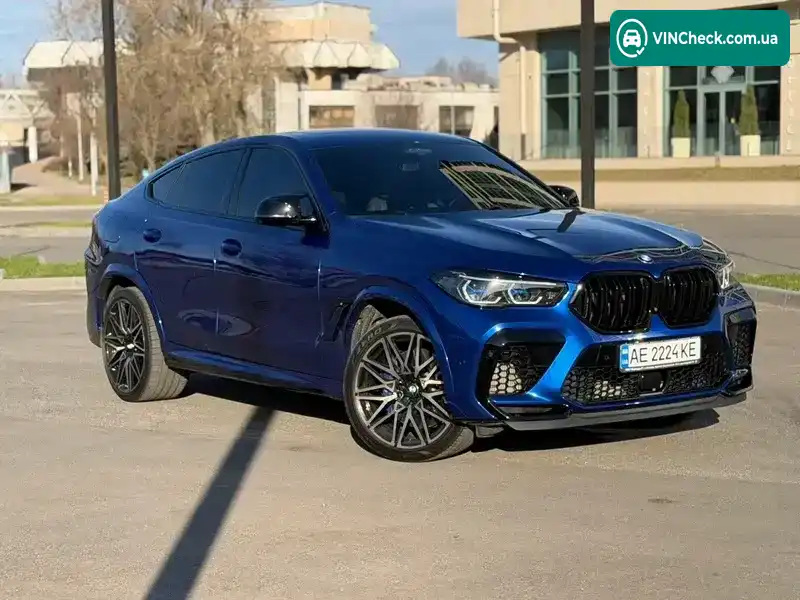 BMW X6 M 2022, фото з оголошення 1 з 21, VIN WBSCY010409L32726