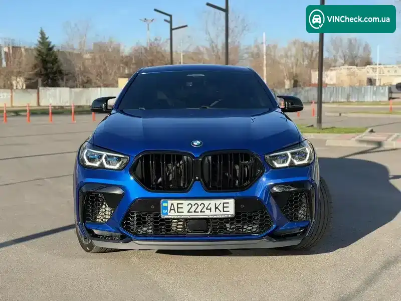 BMW X6 M 2022, фото з оголошення 2 з 21, VIN WBSCY010409L32726