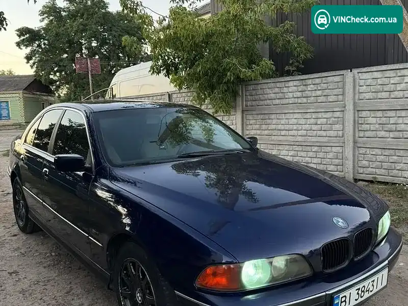BMW 5 Series 1998, фото з оголошення 1 з 20, VIN WBADD11050BN65923