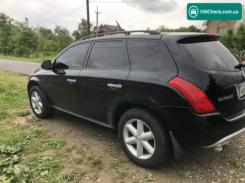 Nissan Murano 2003, фото з оголошення 2 з 19, VIN JN8AZ08W64W310003