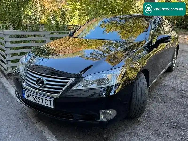 Lexus ES 2010, фото з оголошення 1 з 20, VIN JTHBK1EG5A2375109
