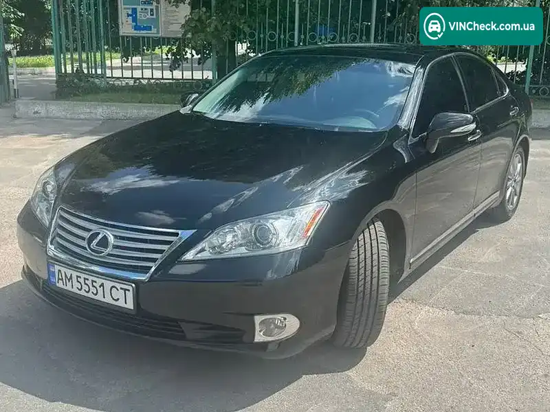 Lexus ES 2010, фото з оголошення 2 з 20, VIN JTHBK1EG5A2375109