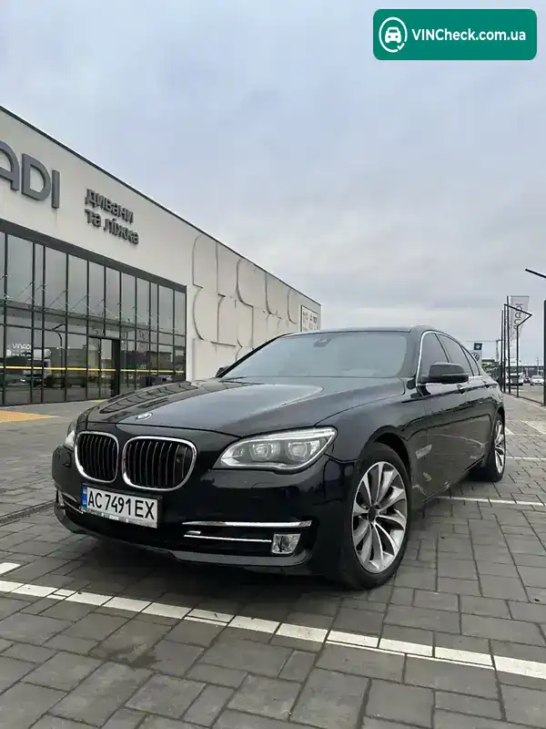 BMW 7 Series 2014, фото з оголошення 1 з 21, VIN WBAYB81020D247651