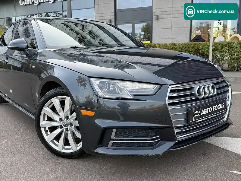 Audi A4 2018, фото з оголошення 2 з 20, VIN WAUKMAF44JA226256