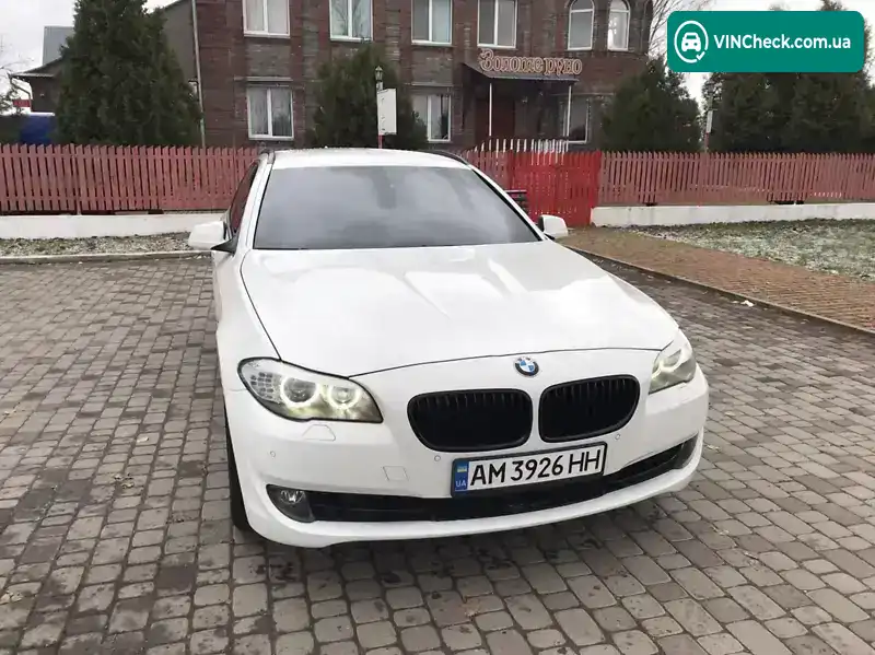 BMW 5 Series 2011, фото з оголошення 2 з 20, VIN WBAMX11010C884365