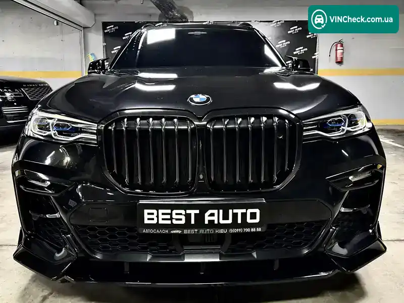 BMW X7 2022, фото з оголошення 2 з 21, VIN WBACW010X09L54143