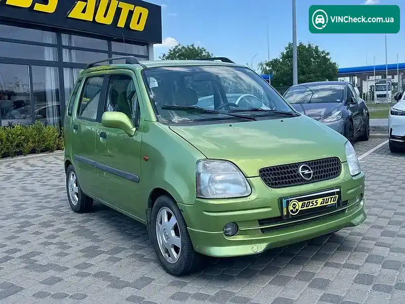 Opel Agila 2000, фото з оголошення 1 з 20, VIN W0L0HAF68TG053010