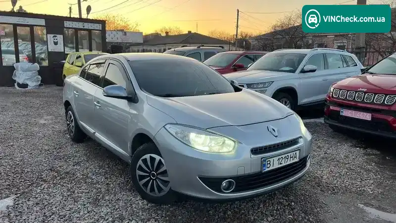 Renault Fluence 2011, фото з оголошення 2 з 21, VIN VF1LZBS0544959216