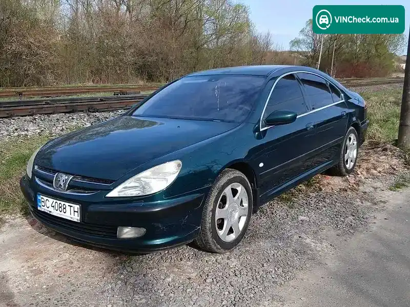 Peugeot 607 2002, фото з оголошення 1 з 11, VIN VF39D3FZB92018400