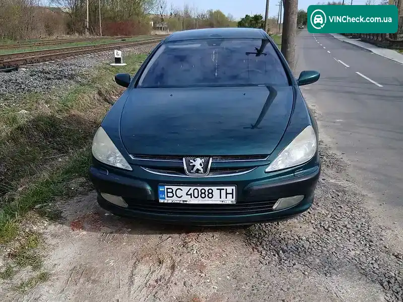 Peugeot 607 2002, фото з оголошення 2 з 11, VIN VF39D3FZB92018400