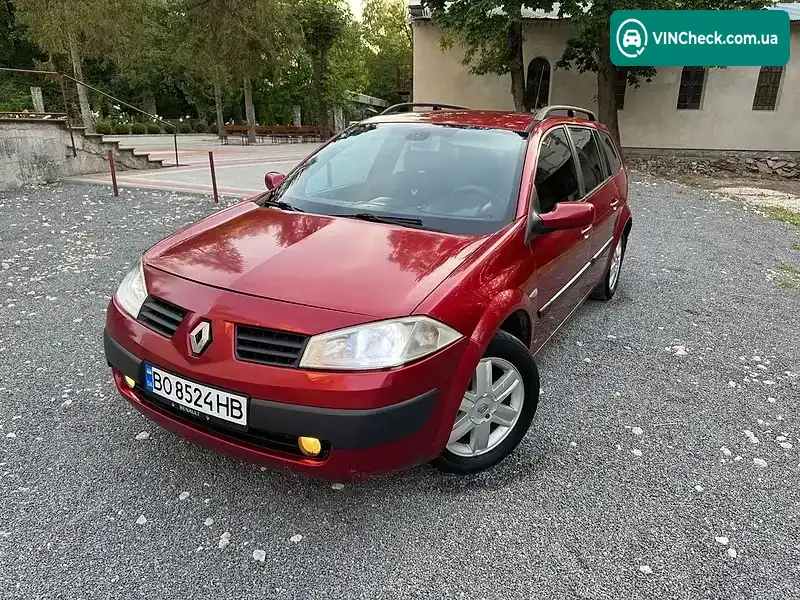 Renault Megane 2005, фото з оголошення 2 з 20, VIN VF1KMSE0634828169