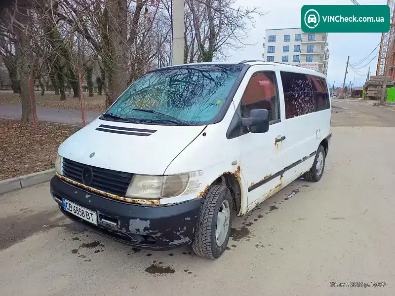 Mercedes-Benz Vito 2002, фото з оголошення 1 з 15, VIN WDF63809413458728