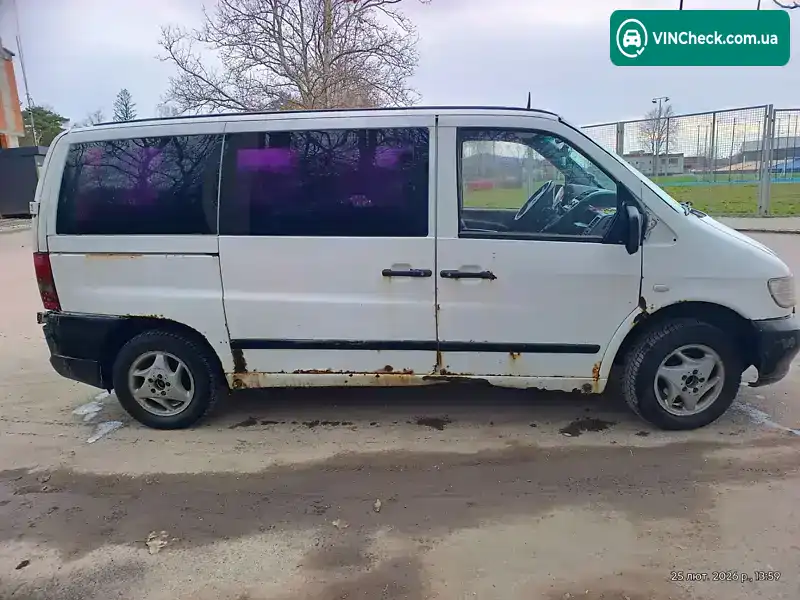 Mercedes-Benz Vito 2002, фото з оголошення 2 з 15, VIN WDF63809413458728