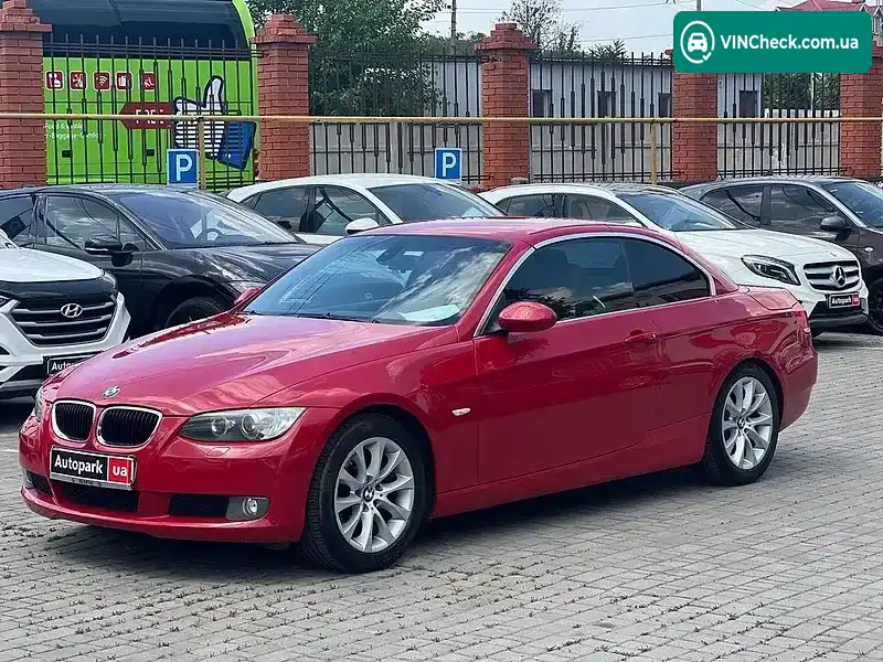 BMW 3 Series 2008, фото з оголошення 1 з 13, VIN WBAWK51010PW96985