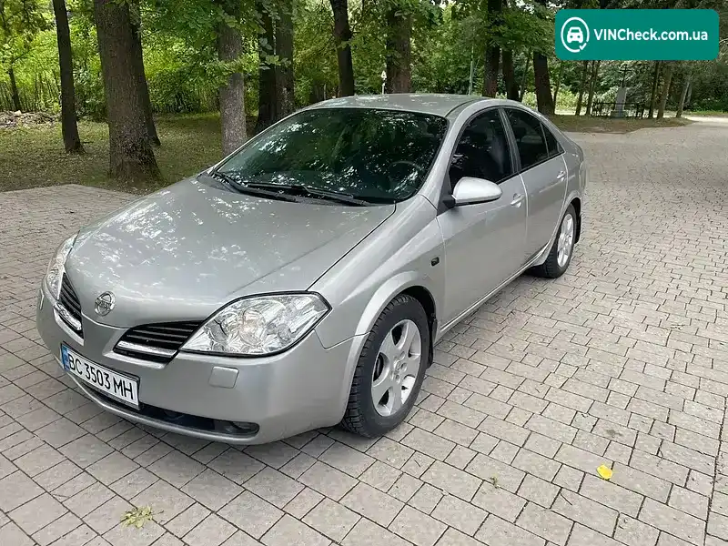 Nissan Primera 2004, фото з оголошення 1 з 8, VIN SJNBBAP12U0155186
