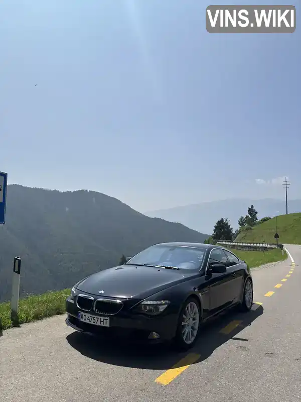 BMW 6 Series 2008, фото з оголошення 1 з 21, VIN WBAEA11010CX46816