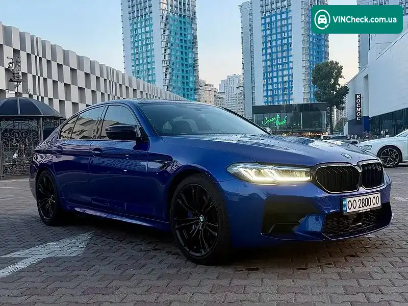 BMW M5 2021, фото з оголошення 1 з 20, VIN WBS83CH06MCG37720