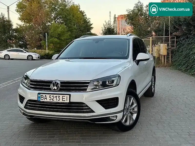 Volkswagen Touareg 2015, фото з оголошення 1 з 20, VIN WVGZZZ7PZFD007692