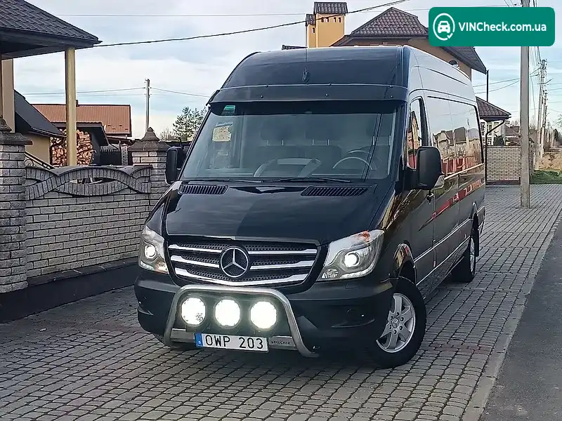 Mercedes-Benz Sprinter 2016, фото з оголошення 1 з 20, VIN WDB9066351P166797