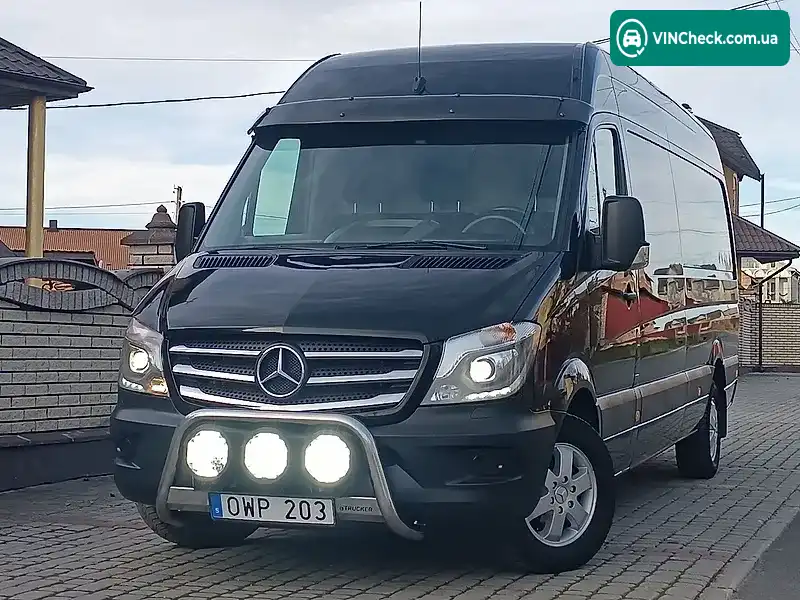 Mercedes-Benz Sprinter 2016, фото з оголошення 2 з 20, VIN WDB9066351P166797