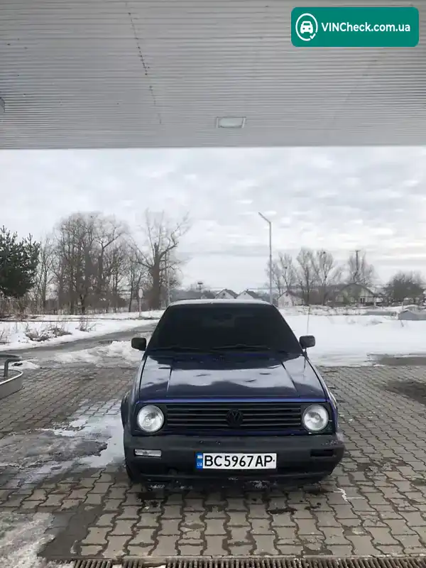 Volkswagen Golf 1987, фото з оголошення 1 з 11, VIN WVWZZZ19ZHB321040