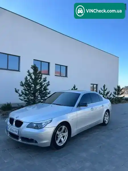 BMW 5 Series 2006, фото з оголошення 2 з 20, VIN WBANC31040CP61851