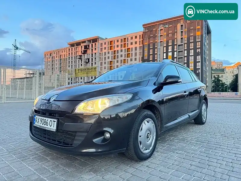 Renault Megane 2010, фото з оголошення 1 з 20, VIN VF1KZ1W0643834451