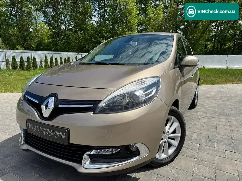 Renault Scenic 2016, фото з оголошення 1 з 20, VIN VF1JZ490J56122878