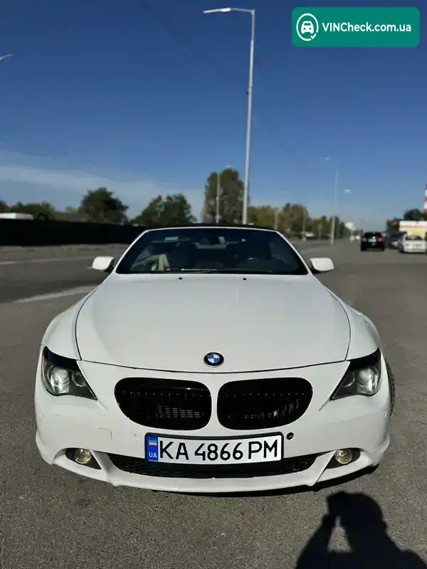 BMW 6 Series 2004, фото з оголошення 2 з 12, VIN WBAEK73454B321577