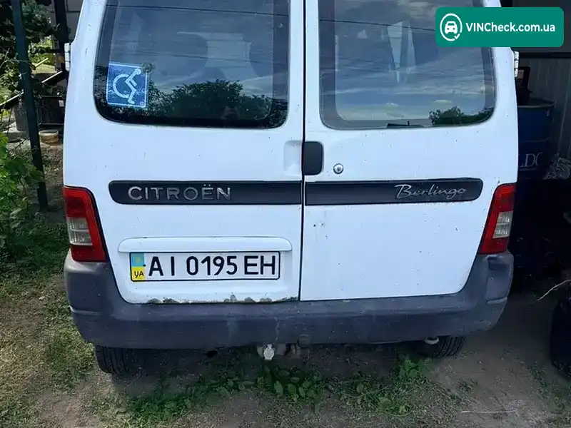Citroen Berlingo 2006, фото з оголошення 2 з 12, VIN VF7GCRHYB94247269