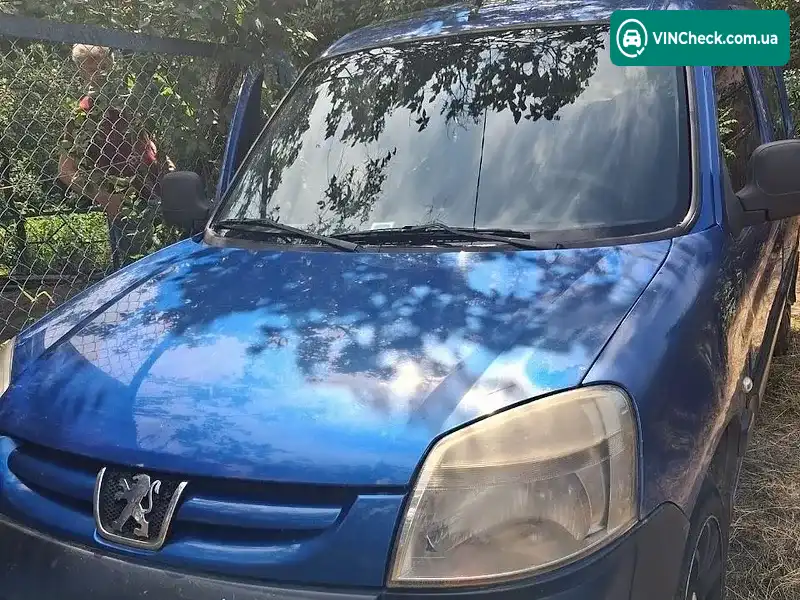 Peugeot Partner 2006, фото з оголошення 1 з 7, VIN VF3GBRHYB96222686