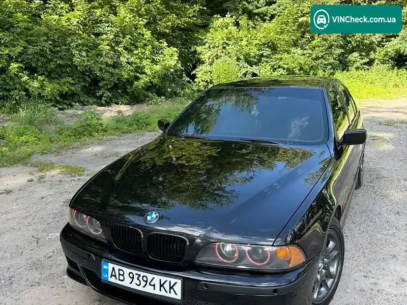 BMW 5 Series 2000, фото з оголошення 1 з 17, VIN WBADT11000GY46274