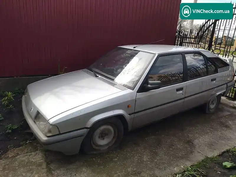 Citroen BX 1986, фото з оголошення 2 з 7, VIN VF7XBXD0019XD1764