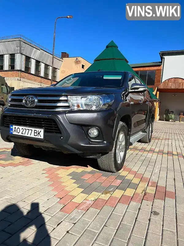 Toyota Hilux 2017, фото з оголошення 1 з 21, VIN MR0HB3CD000406570