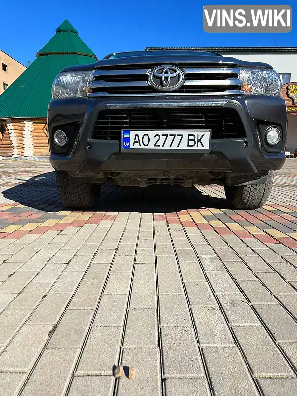 Toyota Hilux 2017, фото з оголошення 2 з 21, VIN MR0HB3CD000406570