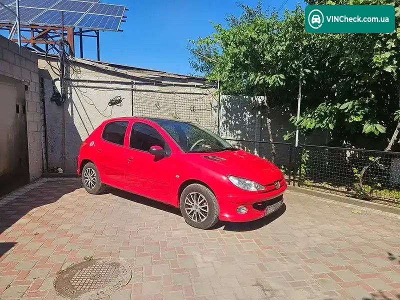Peugeot 206 2006, фото з оголошення 2 з 6, VIN VF32AKFWR47458436
