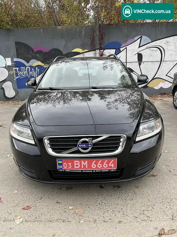 Volvo V50 2011, фото з оголошення 2 з 20, VIN YV1MW76F2B2598487