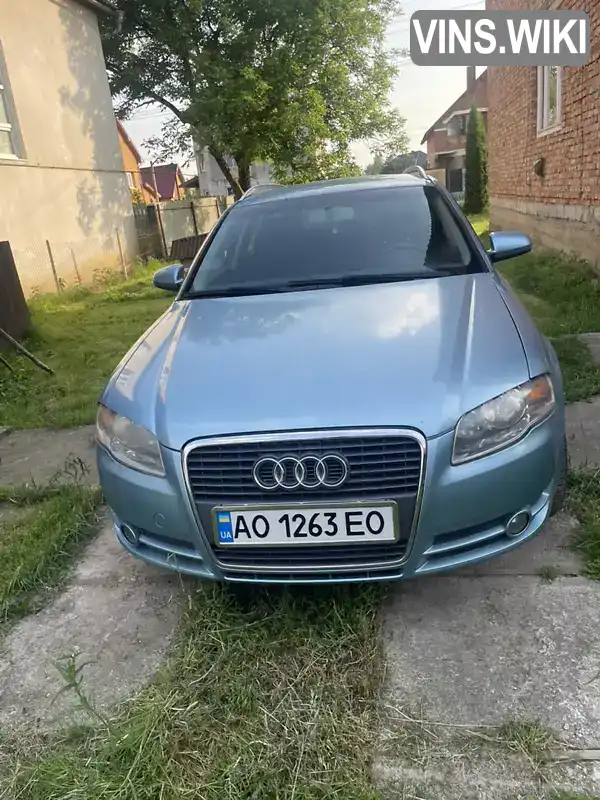 Audi A4 2006, фото з оголошення 1 з 9, VIN WAUZZZ8E27A033245