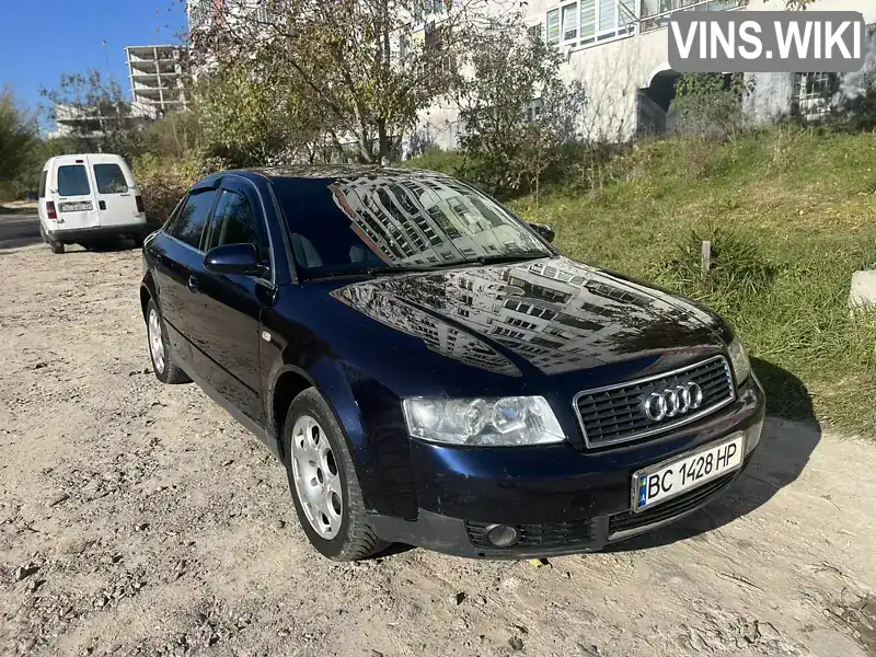 Audi A4 2002, фото з оголошення 1 з 21, VIN WAUZZZ8E83A113837