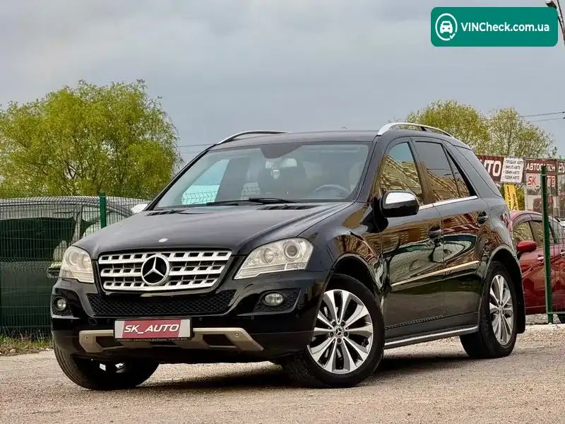 Mercedes-Benz M-Class 2010, фото з оголошення 1 з 20, VIN WDC1641221A615513