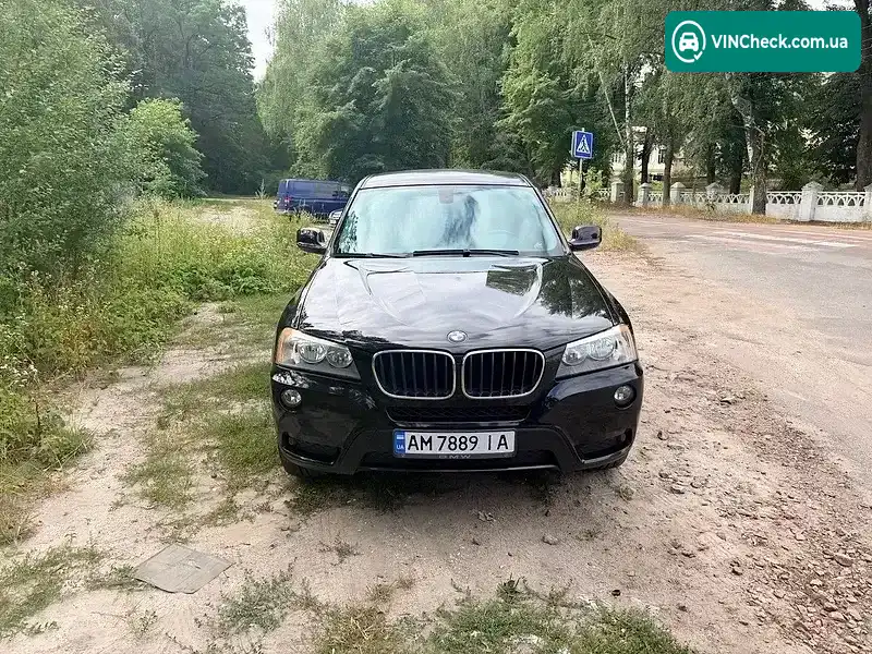BMW X3 2012, фото з оголошення 2 з 20, VIN 5UXWX9C56DL874471