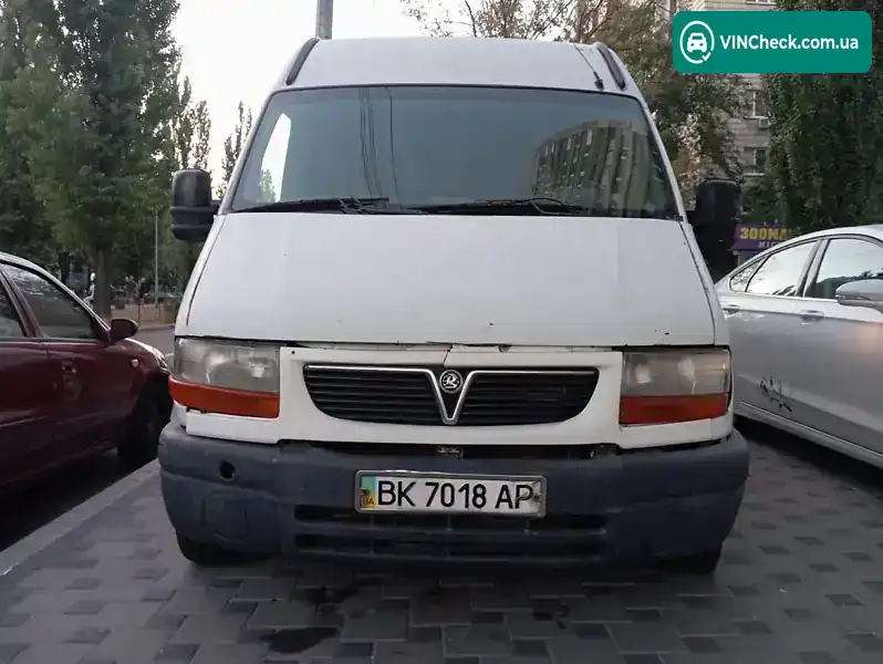 Opel Movano 2000, фото з оголошення 2 з 9, VIN VN1F9CCH522033153