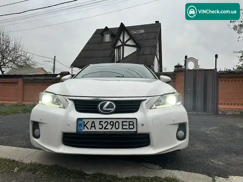 Lexus CT 2012, фото з оголошення 1 з 17, VIN JTHKD5BH9C2119329