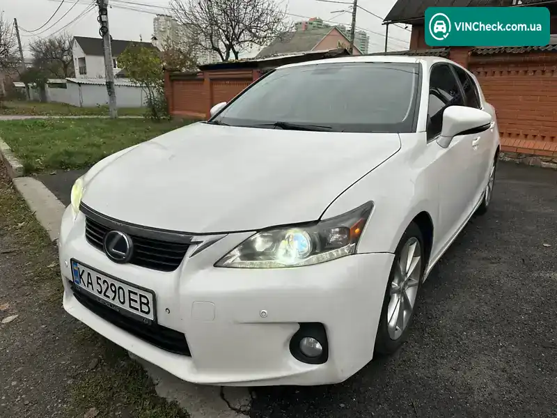 Lexus CT 2012, фото з оголошення 2 з 17, VIN JTHKD5BH9C2119329