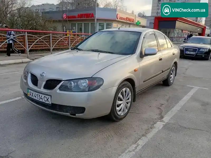 Nissan Almera 2003, фото з оголошення 2 з 11, VIN SJNBBAN16U0449499
