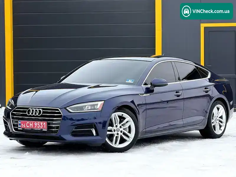 Audi A5 2019, фото з оголошення 2 з 20, VIN WAUBNCF55KA037165