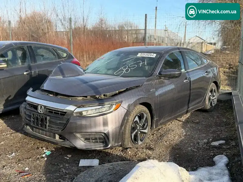 Honda Insight 2021, фото з оголошення 2 з 20, VIN 19XZE4F58ME004233