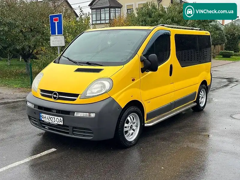Opel Vivaro 2004, фото з оголошення 2 з 20, VIN W0LF7ABA54V633200