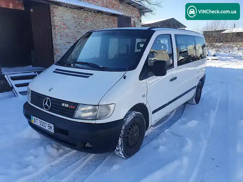 Mercedes-Benz Vito 2001, фото з оголошення 1 з 11, VIN VSA63809413357980