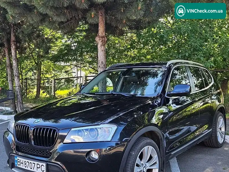 BMW X3 2011, фото з оголошення 2 з 19, VIN WBAWY31090L544821